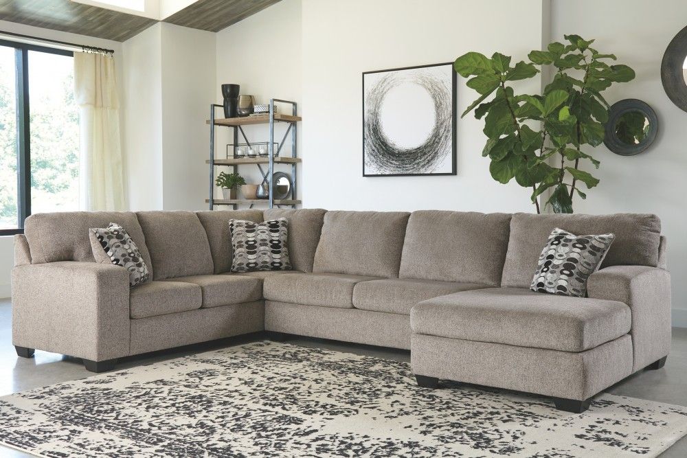 Ballinasloe – 3 Piece Sectional With Chaise | Sectionals Throughout 3pc Polyfiber Sectional Sofas (View 9 of 15)