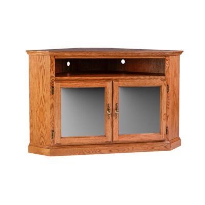 Best And Newest Camden Corner Tv Stands For Tvs Up To 50" For Loon Peak Lowe Corner Unit Tv Stand For Tvs Up To 58" In (View 10 of 15)