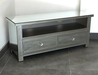 Best And Newest Fitzgerald Mirrored Tv Stands Pertaining To Best Mirrored Tv Stand Deals (Photo 4 of 15)