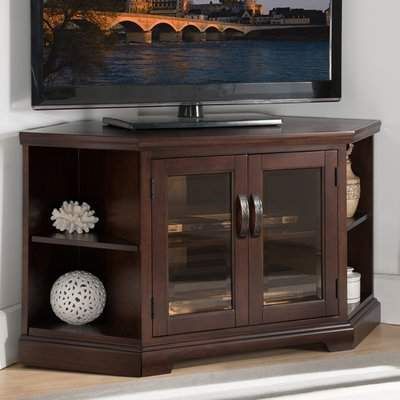 Best And Newest Miconia Solid Wood Tv Stands For Tvs Up To 70&quot; Inside Charlton Home Huskey Tv Stand For Tvs Up To 50 Charlton (View 8 of 15)