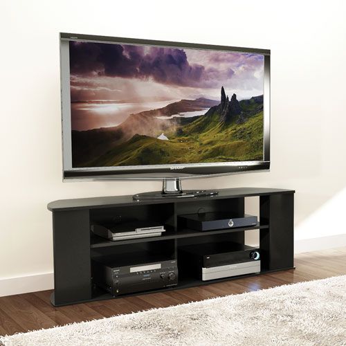 Featured Photo of 15 Collection of Edgeware Black Tv Stands