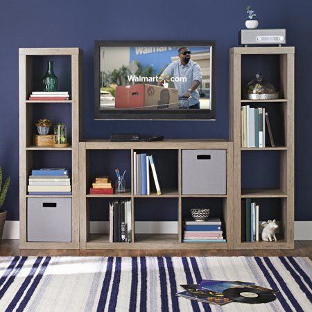 Better Homes & Gardens 4 Cube Storage Organizer, Multiple Regarding Famous Mainstays 4 Cube Tv Stands In Multiple Finishes (View 11 of 15)