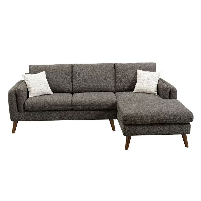 Bicknell 93" Right Hand Facing Sectional In 2020 | Mid For Florence Mid Century Modern Right Sectional Sofas (View 13 of 15)