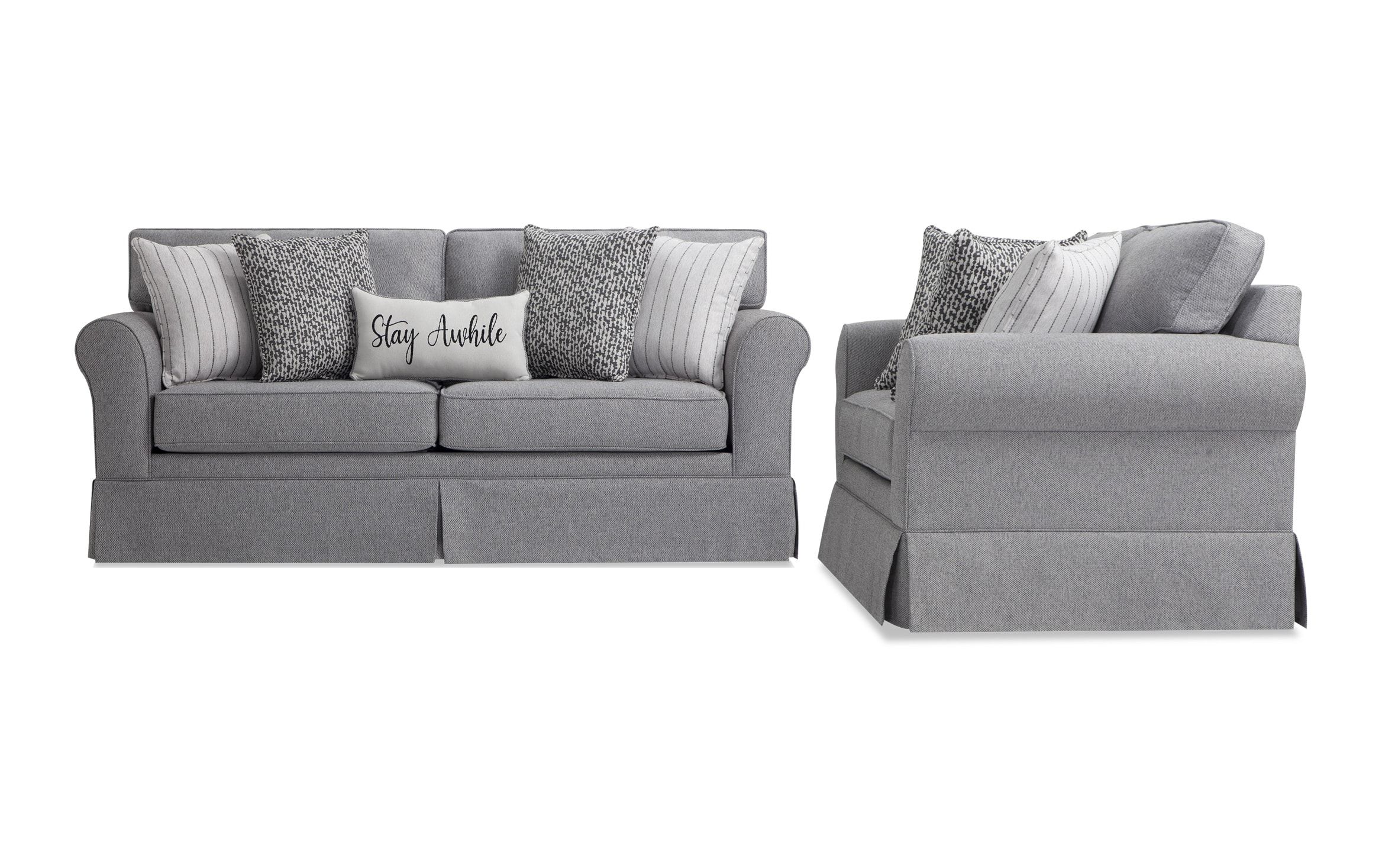 Bobs Furniture Sofa And Loveseat Sets | Baci Living Room For Scarlett Beige Sofas (View 3 of 15)