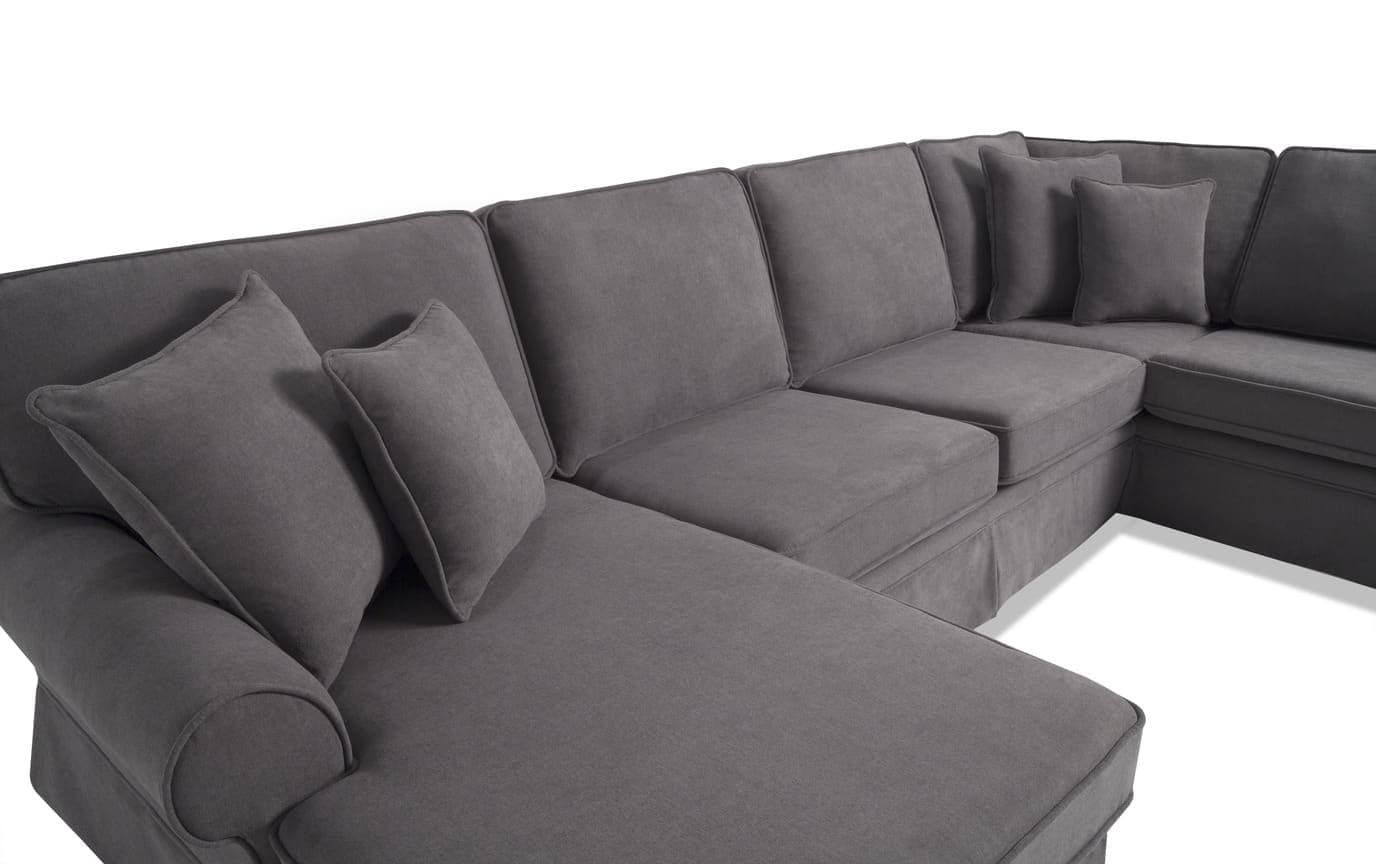 Bobs Sectional Sofa | Baci Living Room With Pacifica Gray Power Reclining Sofas (View 4 of 15)