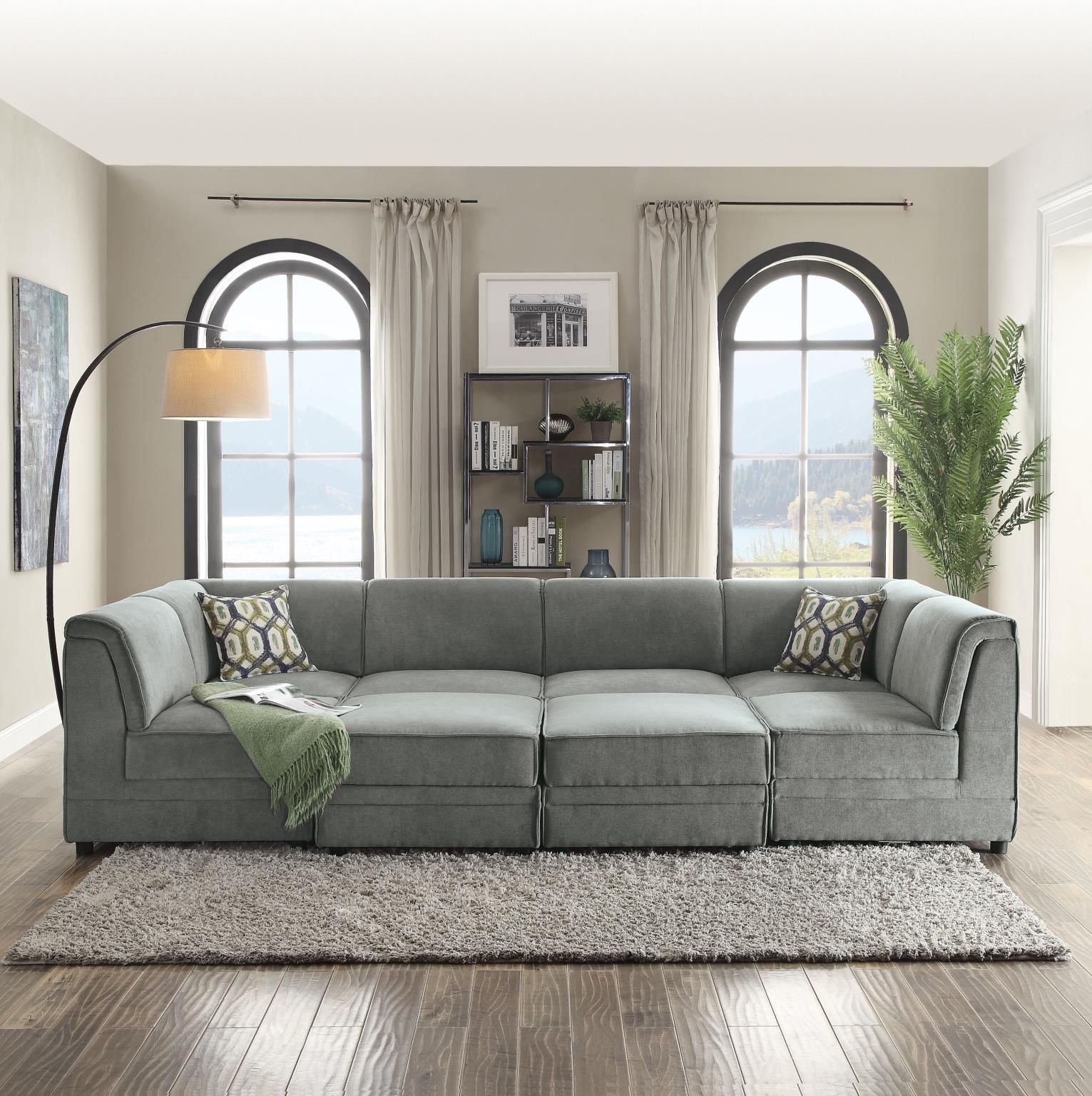 Bois I Modular Convertible Sectional Sofa Pertaining To Convertible Sofas (View 15 of 15)