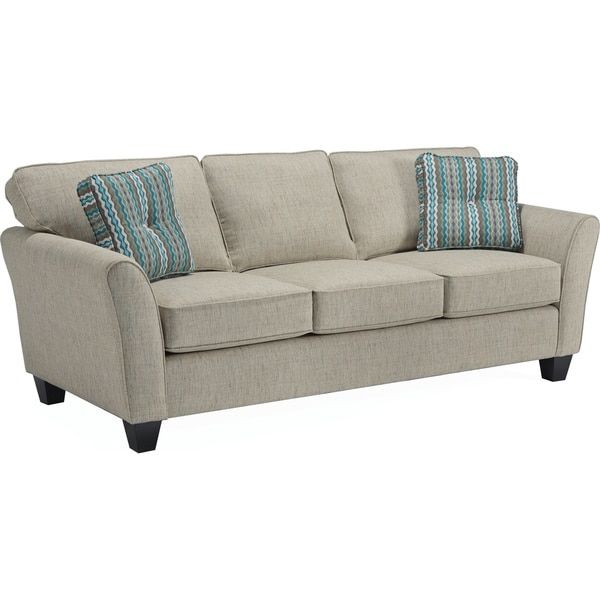 Broyhill Maddie Sofa – Overstock – 12245681 In Camila Poly Blend Sectional Sofas Off White (View 4 of 15)