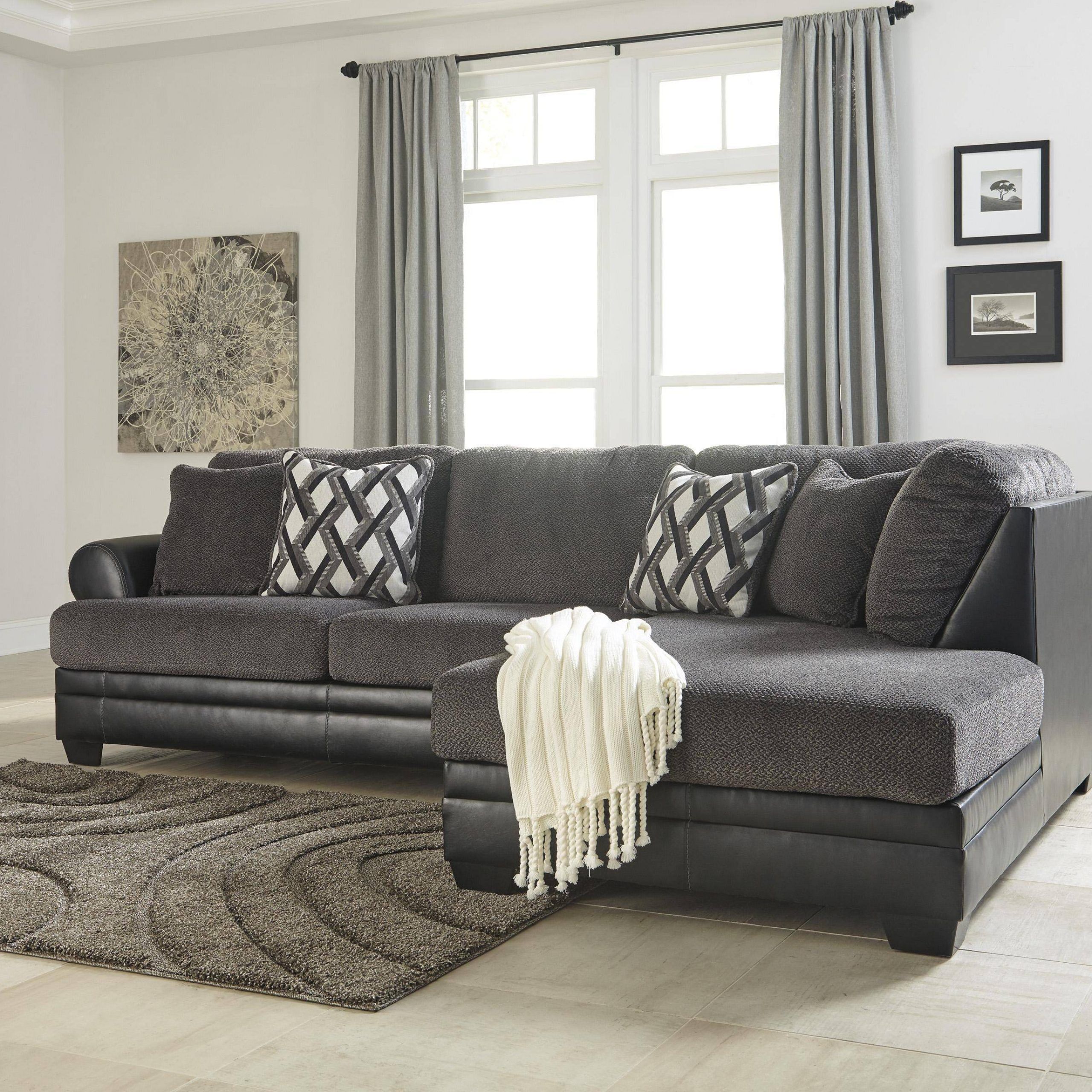 Buy Ashley Kumasi Sectional Sofa Set Right Hand Chase In Intended For Hannah Right Sectional Sofas (View 7 of 15)