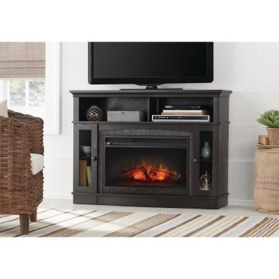 Cambridge Somerset 70 In. Gray Electric Fireplace Tv Stand For Most Up To Date Compton Ivory Corner Tv Stands (Photo 5 of 15)