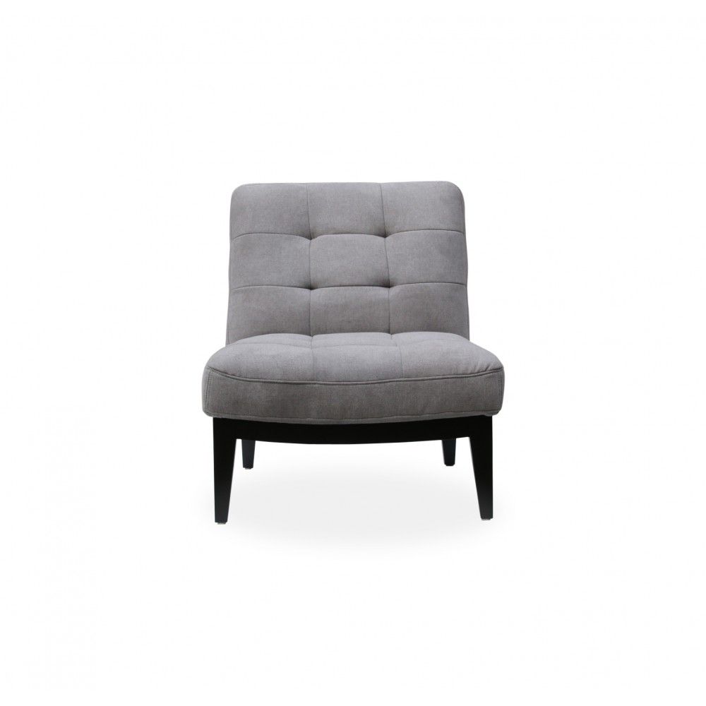 Canyon Lounge Chair Light Grey Fabric Throughout Antonio Light Gray Leather Sofas (View 7 of 15)