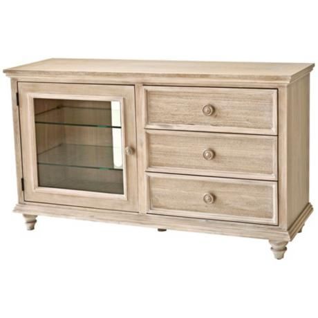 Cape May Driftwood Tv Console Credenza – #4r762 Within Trendy Bella Tv Stands (View 11 of 15)