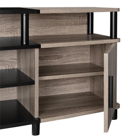 Carson Tv Stand For Tvs Up To 70", Distressed Gray Oak Intended For Most Up To Date Lorraine Tv Stands For Tvs Up To 70" (Photo 14 of 15)