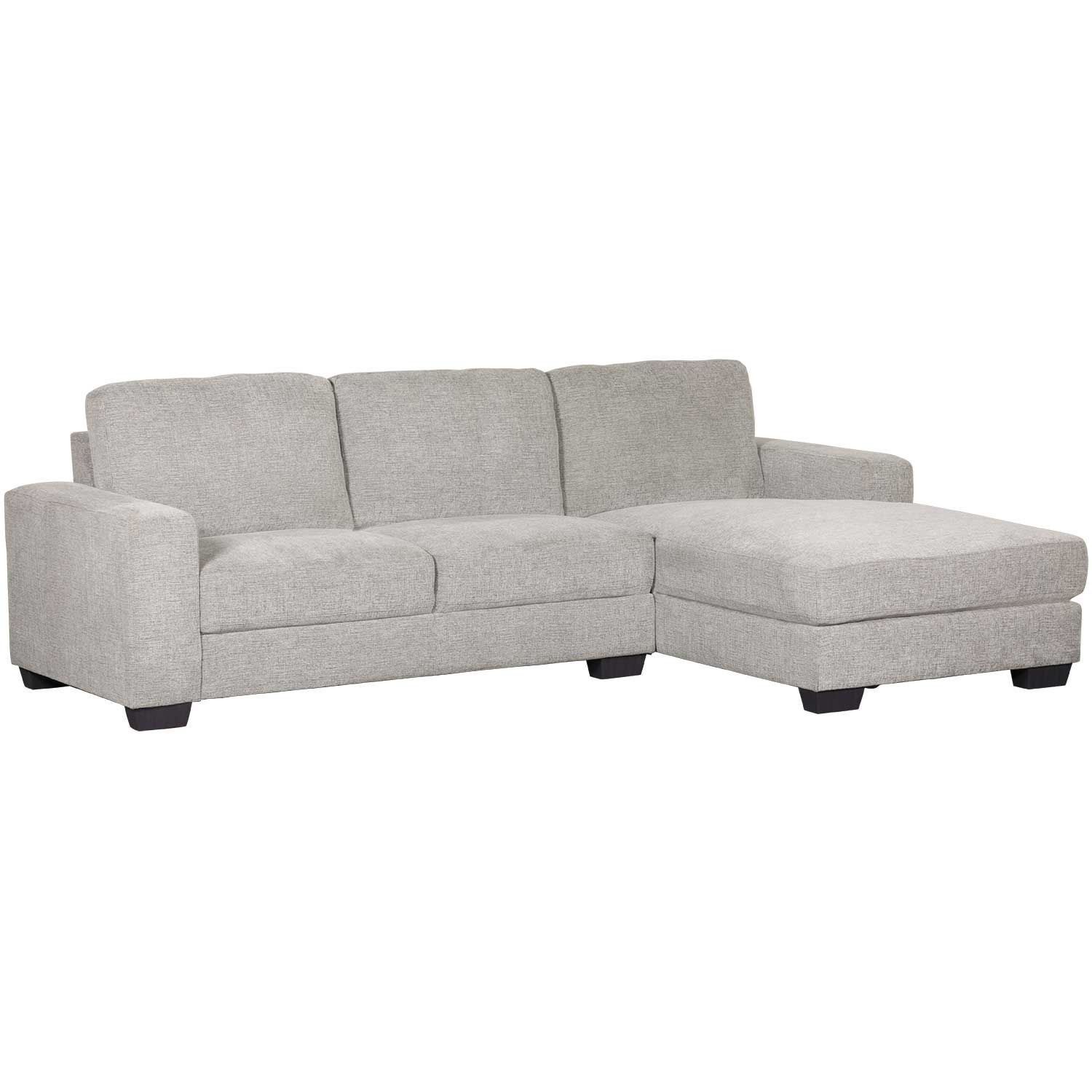 Charleston Dark Gray 2 Piece Sectional | | Lifestyle Within 2pc Crowningshield Contemporary Chaise Sofas Light Gray (View 13 of 15)