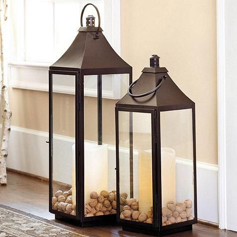 Chateau Candle Lantern – Ballard Designs For Latest Space Saving Black Tall Tv Stands With Glass Base (Photo 15 of 15)