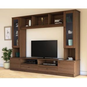 China Malaysia Full Wooden Carbonized Featured Wall Tv Regarding Popular Carbon Tv Unit Stands (Photo 14 of 15)
