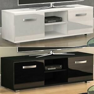 Cosmo Tv Stand Cabinet Unit 2 Door Modern Gloss Matte Mdf Pertaining To Widely Used Modern 2 Glass Door Corner Tv Stands (View 10 of 15)