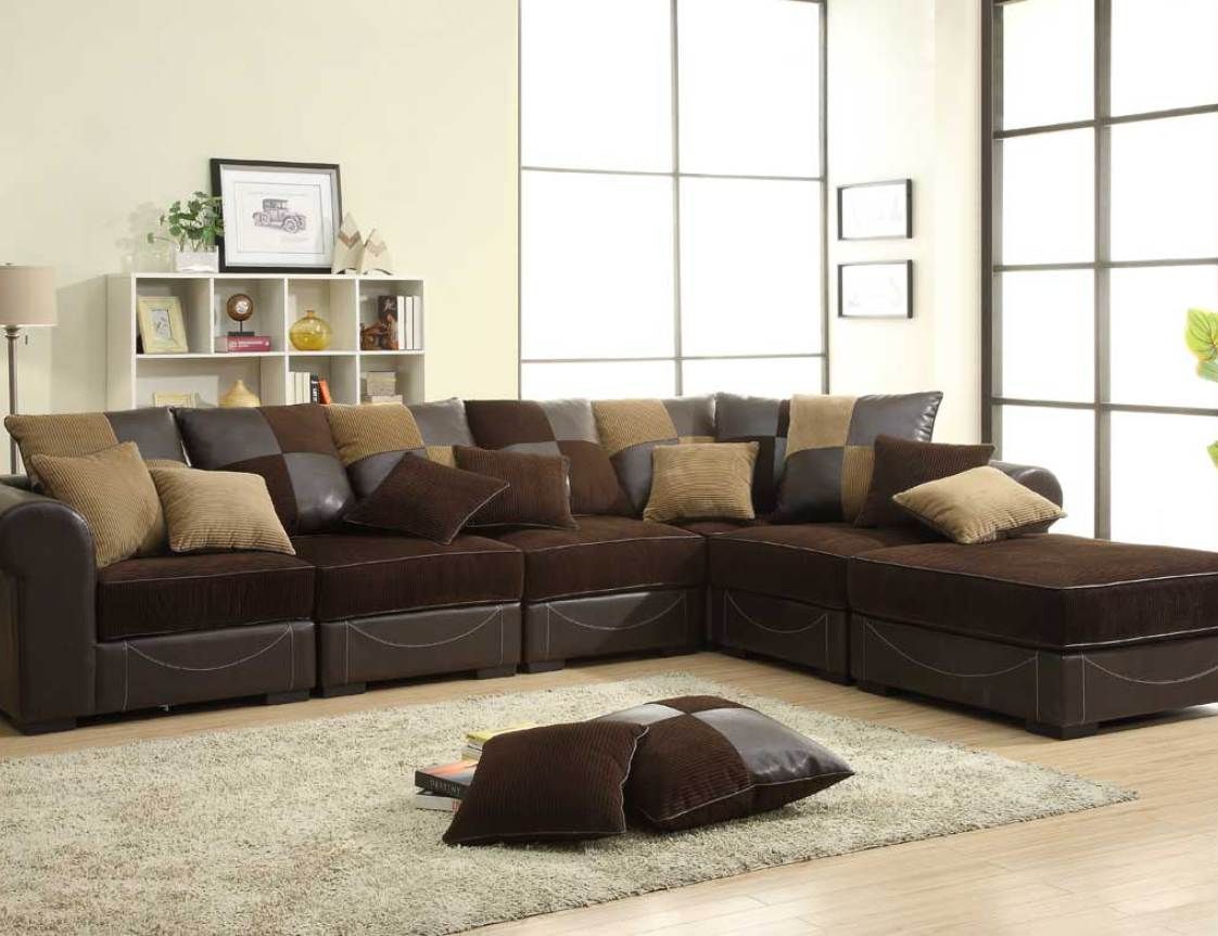 Cozy Sectional Sofas | Sofas For Small Spaces, Brown Within Live It Cozy Sectional Sofa Beds With Storage (Photo 3 of 15)