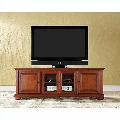 Crosley Furniture Alexandria 60 Inch Low Profile Tv Stand Throughout Most Popular Hal Tv Stands For Tvs Up To 60&quot; (View 13 of 15)