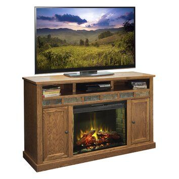 Current Dillon Tv Stands Oak Inside Legends Furniture Oak Creek Tv Stand With Electric (Photo 8 of 15)