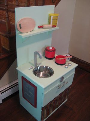 Diy Play Kitchen From Night Stand With Well Known Playroom Tv Stands (View 13 of 15)