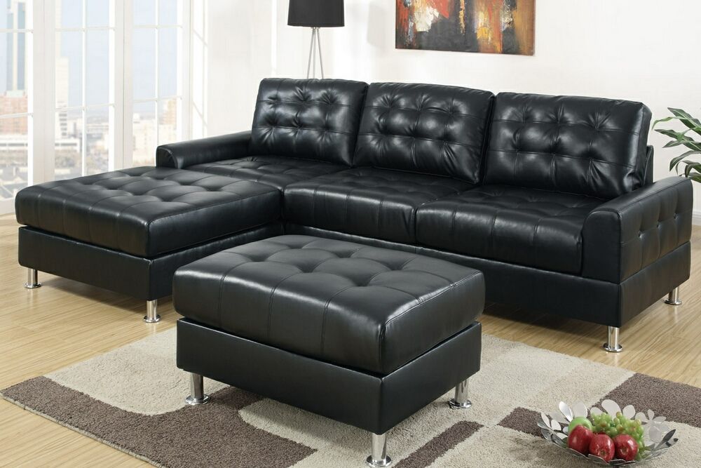 Double Chaise Sectional Sofas: Type And Finishing – Homesfeed In Felton Modern Style Pullout Sleeper Sofas Black (View 11 of 15)