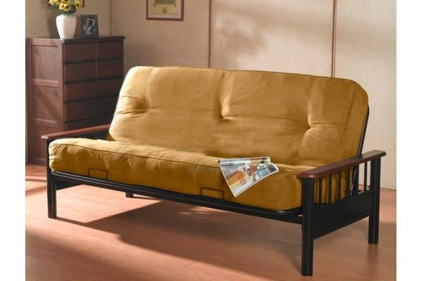 Dynasty Futon With Orthopedic Pocket Coil Mattress For Debbie Coil Sectional Futon Sofas (View 7 of 15)