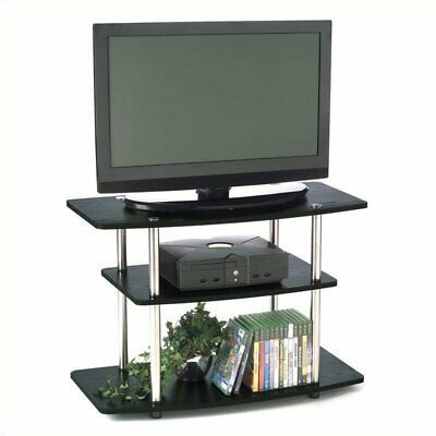 Featured Photo of 2024 Popular Tier Entertainment Tv Stands in Black