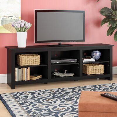 Ebern Designs Alisée Tv Stand For Tvs Up To 78" & Reviews For Trendy Grandstaff Tv Stands For Tvs Up To 78" (View 3 of 15)