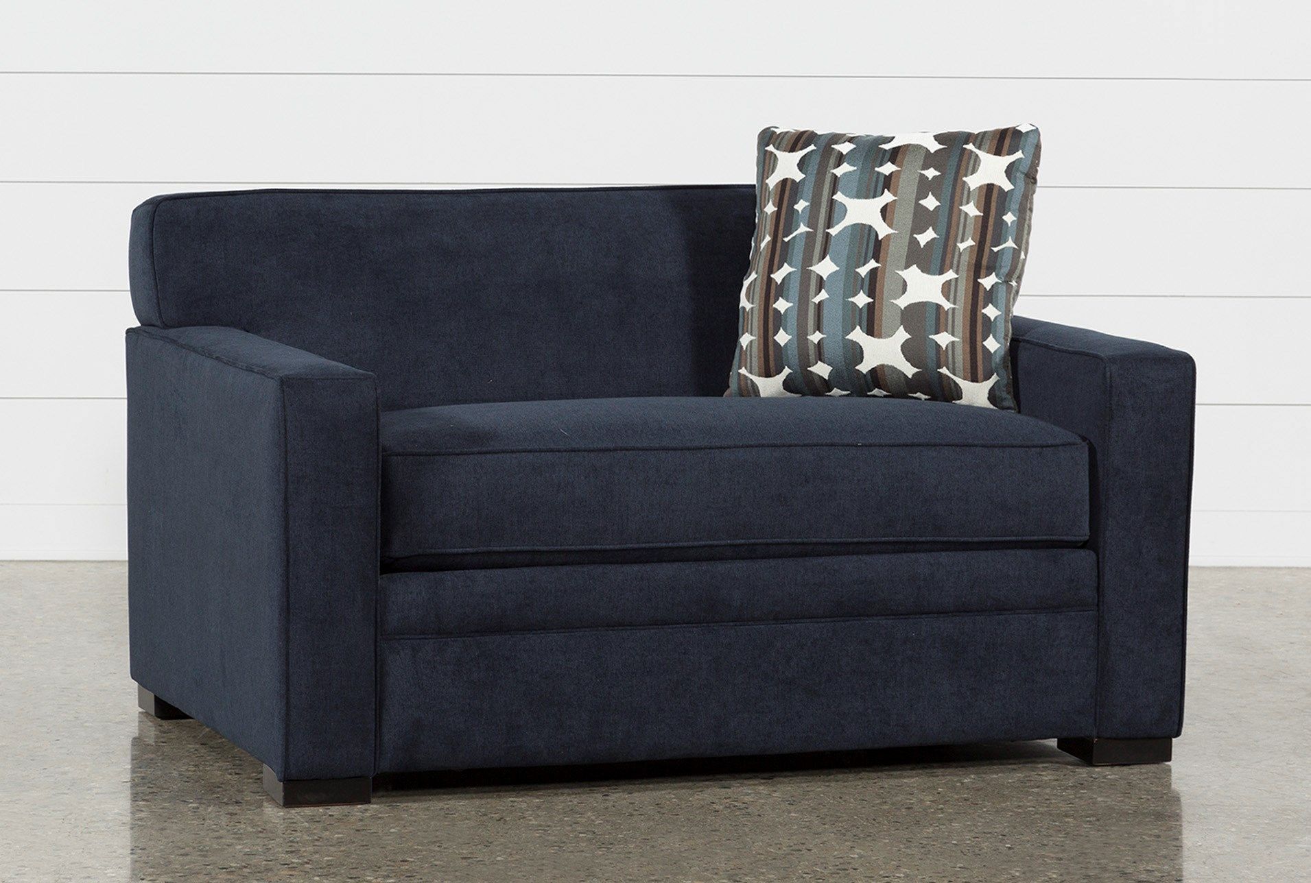 Ethan Ii Pillow Top Twin Sleeper | Loveseat Sofa Bed, Sofa Throughout Twin Nancy Sectional Sofa Beds With Storage (View 12 of 15)