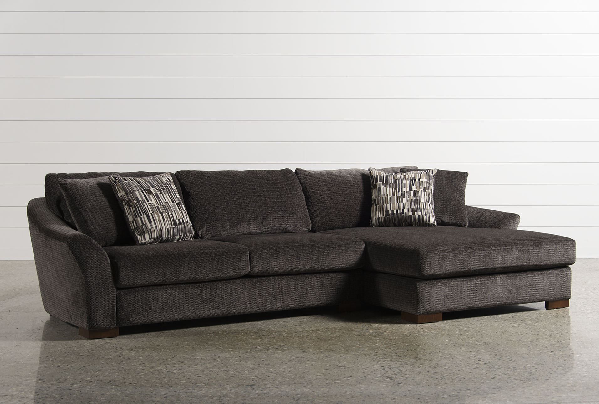 Evan 2 Piece Sectional | Sectional, Chaise, Deep Sofa Within Evan 2 Piece Sectionals With Raf Chaise (View 2 of 15)