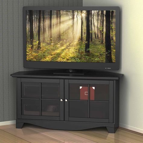 Famous Stuart Geometric Corner Fit Glass Door Tv Stands With Regard To 60 Tv Stand Cabinet Ideas (View 6 of 15)