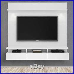 Famous White Tv Stands For Flat Screens For Floating Entertainment Center Wall Unit Tv Stand Flat (View 13 of 15)
