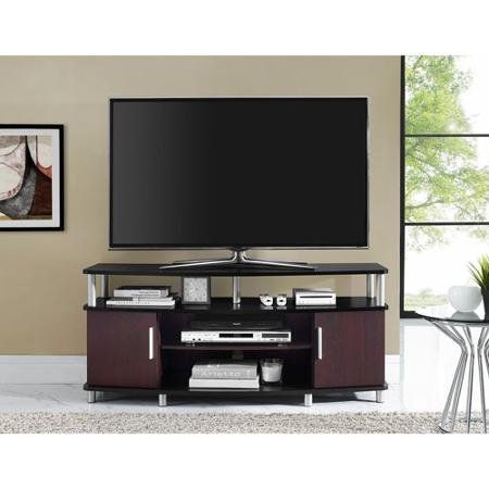 [%fashionable Carson Tv Stands In Black And Cherry Regarding [toy Storage Ideas] Carson Tv Stand, For Tvs Up To 50|[toy Storage Ideas] Carson Tv Stand, For Tvs Up To 50 Within Most Recent Carson Tv Stands In Black And Cherry%] (View 4 of 15)