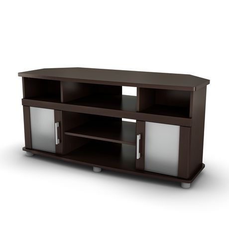 Fashionable Corner Tv Stands For Tvs Up To 43&quot; Black In South Shore City Life Corner Tv Stand, For Tvs Up To  (View 5 of 15)