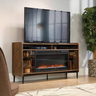 Favorite Caleah Tv Stands For Tvs Up To 50&quot; Pertaining To Gutierrez Tv Stand For Tvs Up To 70" With Fireplace (View 13 of 15)