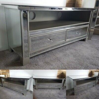 Favorite Loren Mirrored Wide Tv Unit Stands In Mirrored Tv Stand 12.5£ (Photo 14 of 15)