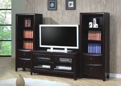 Favorite Petter Tv Media Stands Inside Cappuccino Finish Contemporary Tv Stand W/optional Media (View 9 of 15)