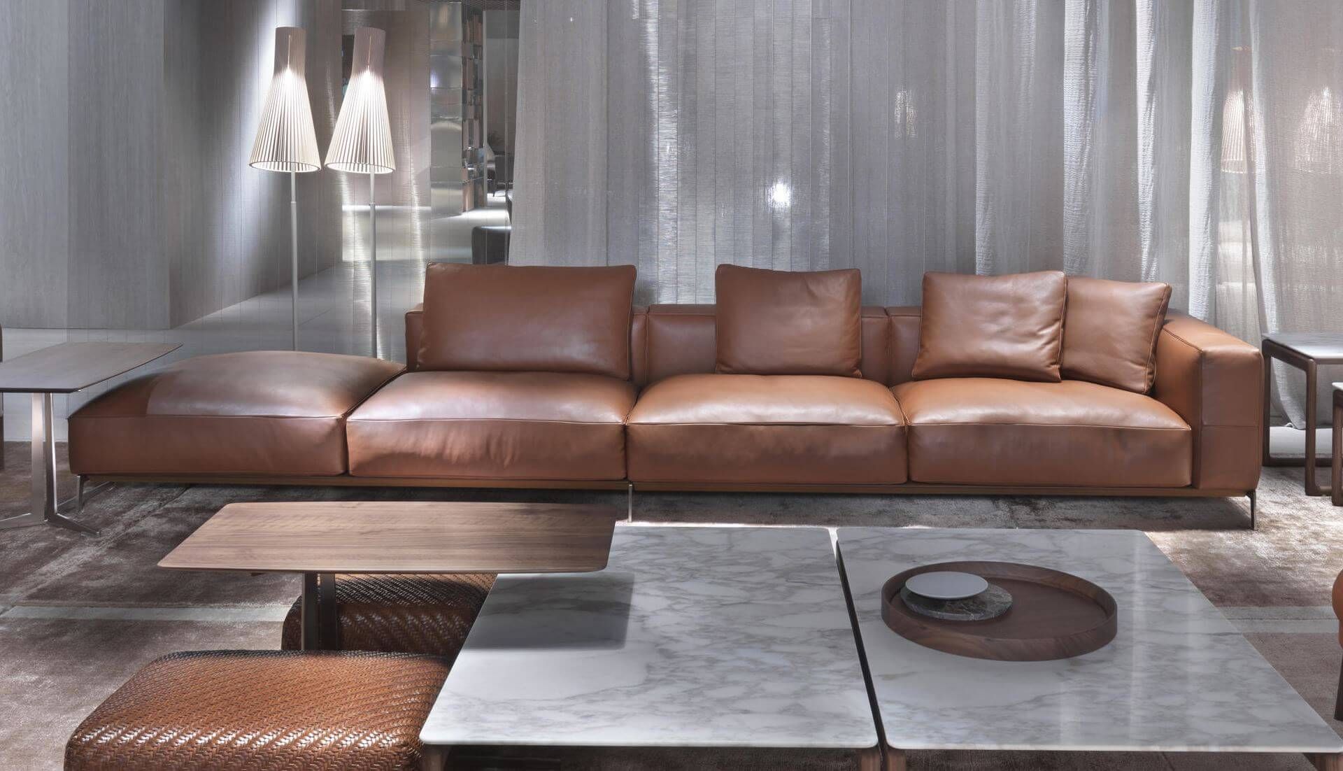 Flexform Ettore Modular Sofa – Dream Design Interiors Ltd Throughout Dream Navy 2 Piece Modular Sofas (View 12 of 15)