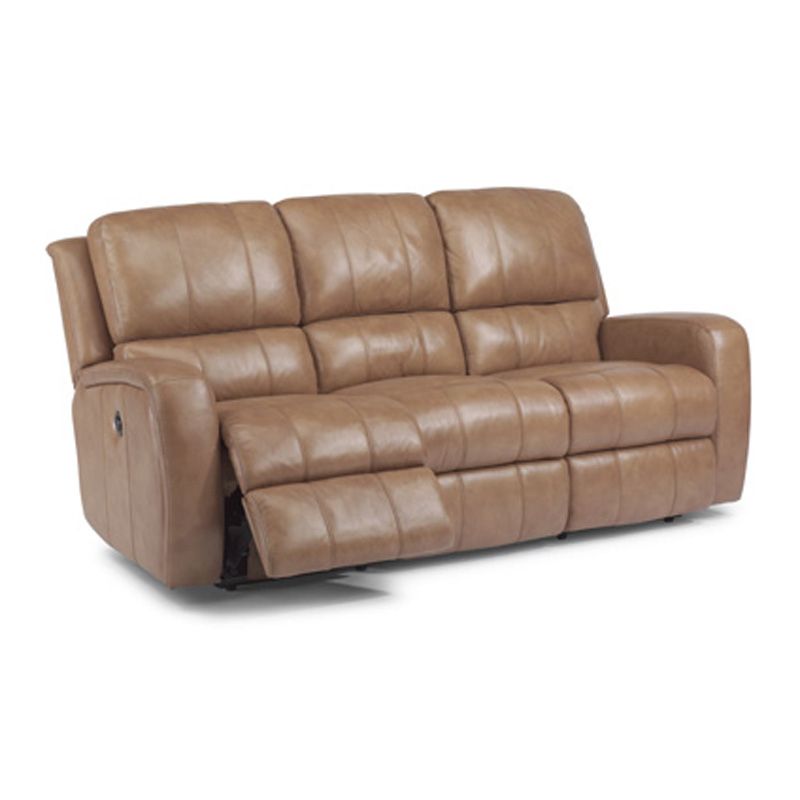 Flexsteel 1157 62p Hammond Leather Power Reclining Sofa Intended For Charleston Power Reclining Sofas (View 15 of 15)