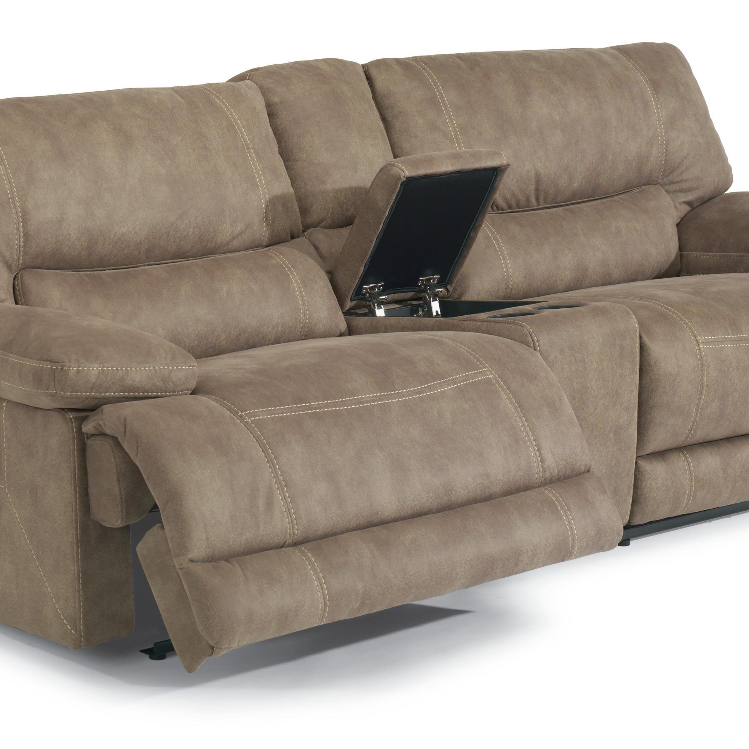 Flexsteel Latitudes – Delia Power Reclining Sectional Sofa Within Power Reclining Sofas (View 8 of 15)