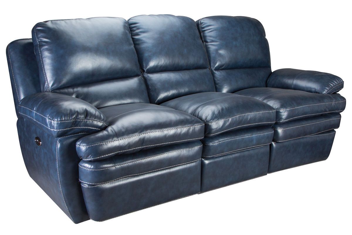 Flexsteel Living Room Leather Power Reclining Sofa 135162P Inside Nolan Leather Power Reclining Sofas (View 11 of 15)