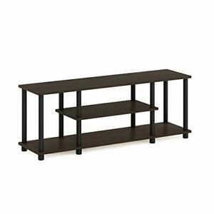 Furinno Turn N Tube 3 Tier Entertainment Tv Stands Dark For Favorite Furinno Turn N Tube No Tool 3 Tier Entertainment Tv Stands (Photo 6 of 15)