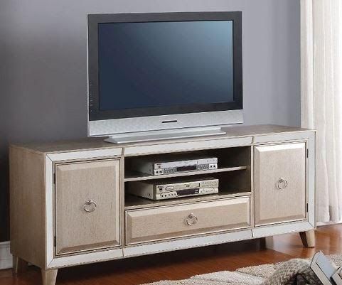 Gold Tv Stand With Well Known Loren Mirrored Wide Tv Unit Stands (View 5 of 15)