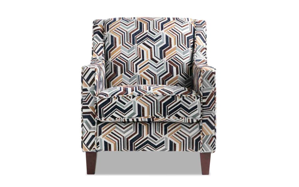 Gracie Accent Chair | Accent Chairs, Furniture, Pattern Throughout Gracie Chocolate Sofas (View 3 of 15)