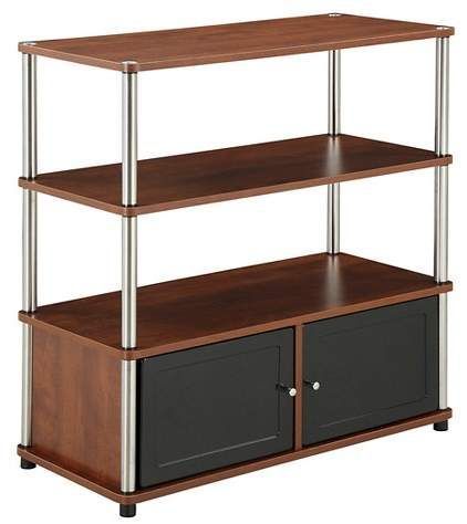 Highboy Tv Stand Cherry – Breighton Home (View 12 of 15)