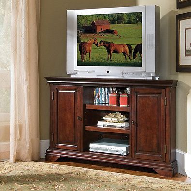 Home Styles Lafayette Corner Tv Console (With Images Pertaining To Most Current Corner Entertainment Tv Stands (View 5 of 15)