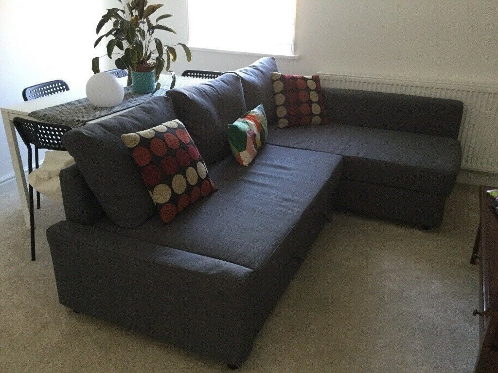 Ikea Friheten Corner Sofa Bed With Storage (View 6 of 15)