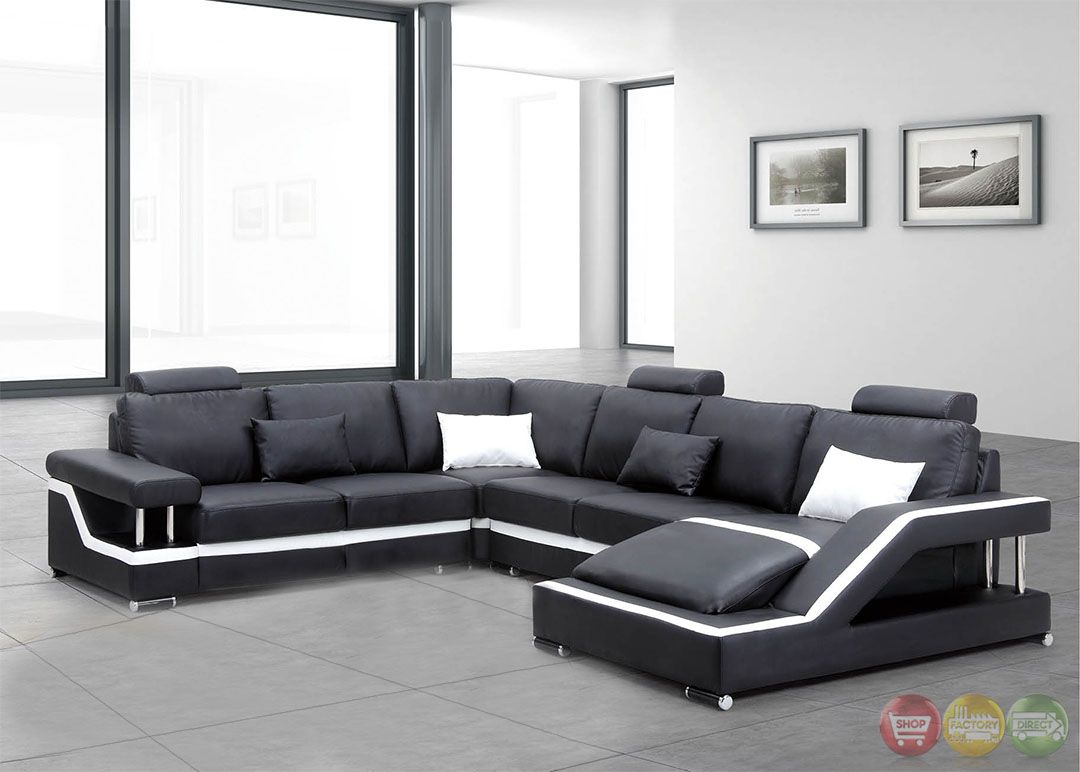 Irma Ultra Modern Medium Wood Sectional Sofa Set With Regarding 3Pc Ledgemere Modern Sectional Sofas (View 14 of 15)