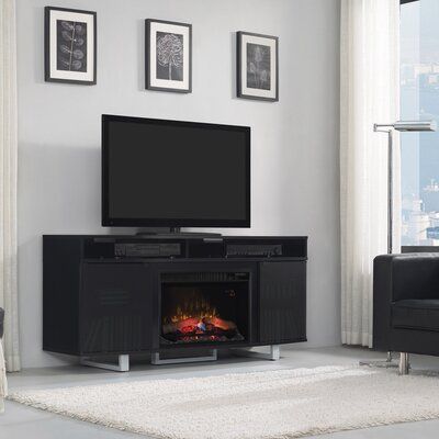Ivy Bronx Montemayor Tv Stand For Tvs Up To 70" With For Best And Newest Hetton Tv Stands For Tvs Up To 70" With Fireplace Included (View 9 of 15)