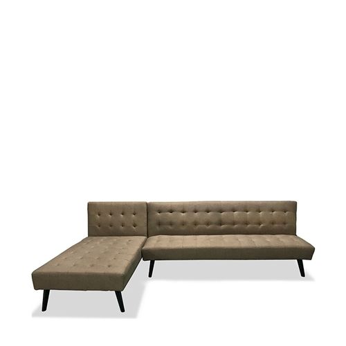 Jual Scarlett Sofa Bed 3s+chaise Brown – Icreate (View 3 of 15)